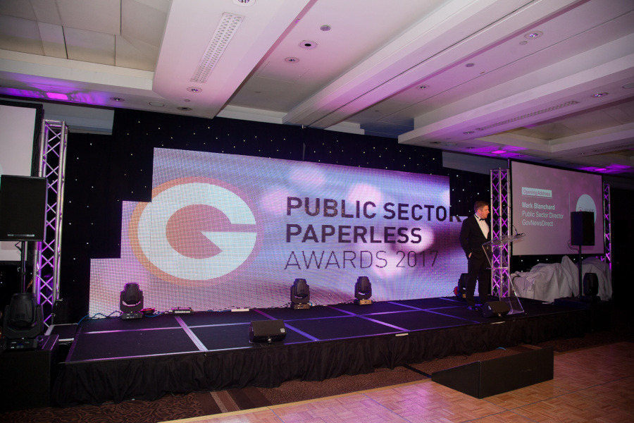 英国的公共部门“无纸化项目奖”